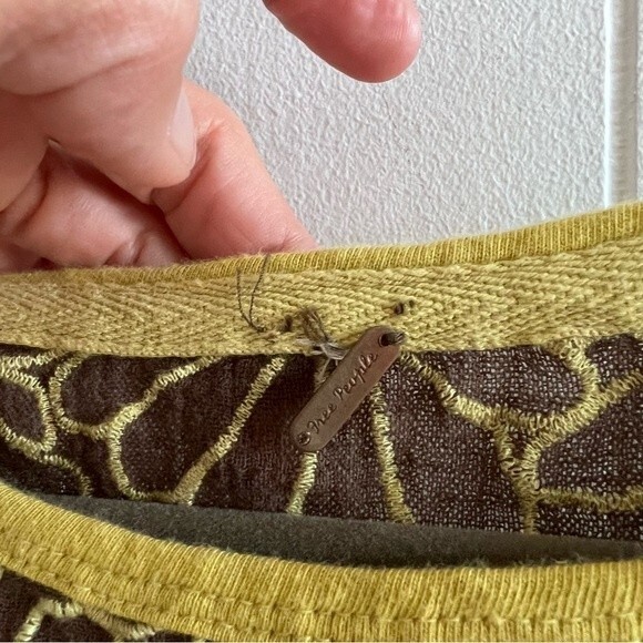 Free People Georgia Bubble Embroidered Top - Picture 10 of 11